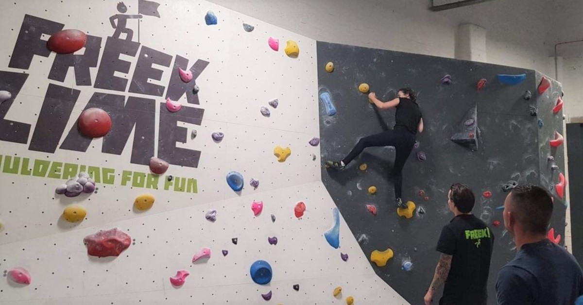 Introduction to Bouldering at Freeklime