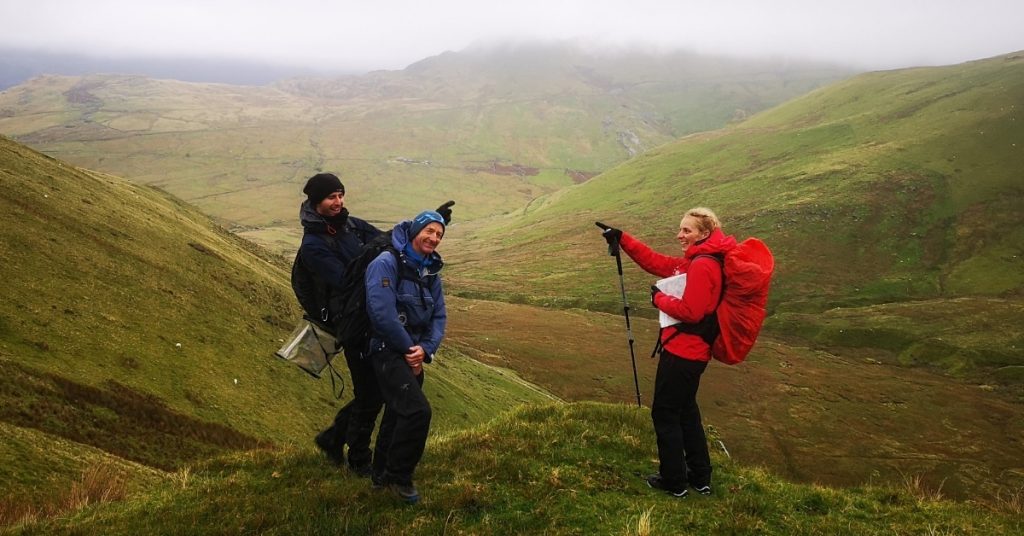 ML training cohort getting to grips with their navigational skills