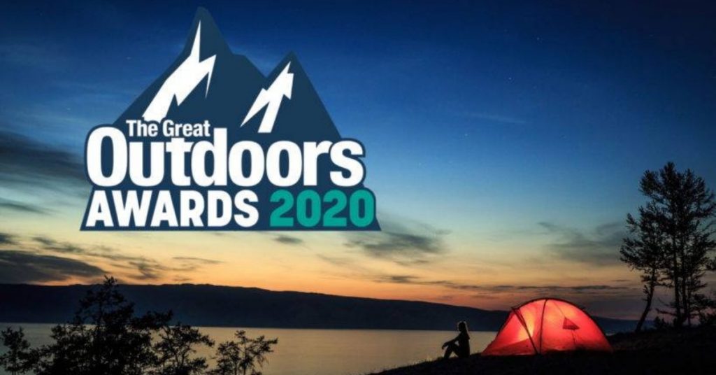 Cover design for the Great Outdoors Awards 2020